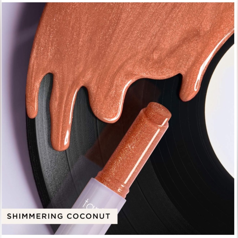 Shimmering Coconut Tarte Shimmering Maracuja Juicy Lip Vinyl Brand New in Box - Picture 2 of 11